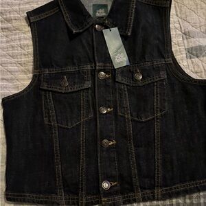 wild fable Denim Vest NWT Women’s Medium